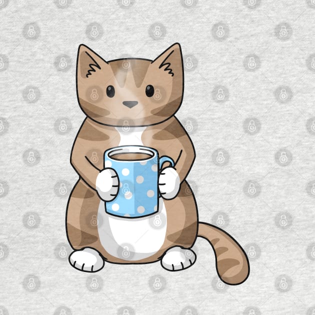 Coffee Cat by Doodlecats 